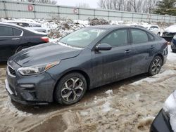 Salvage cars for sale from Copart Davison, MI: 2019 KIA Forte FE