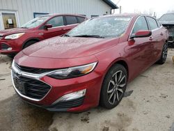 Salvage cars for sale from Copart Pekin, IL: 2023 Chevrolet Malibu RS