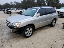 Salvage cars for sale at Ocala, FL auction: 2001 Toyota Highlander