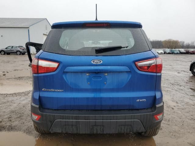 2020 Ford Ecosport S