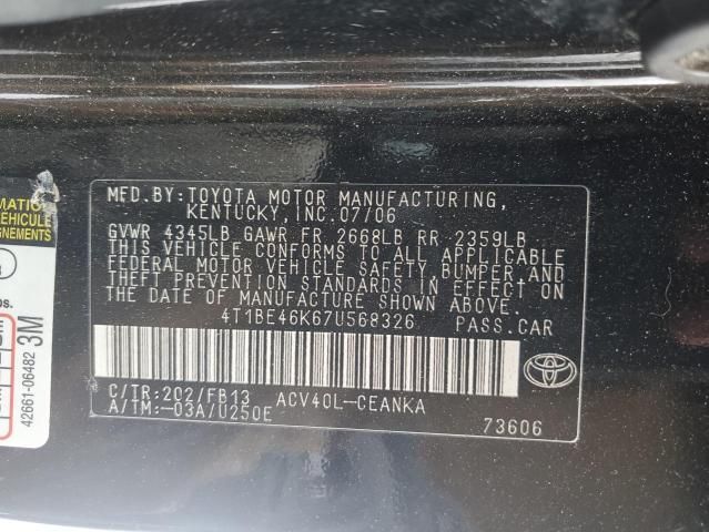 2007 Toyota Camry CE