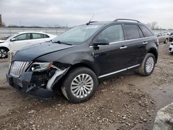 Salvage cars for sale at Kansas City, KS auction: 2012 Lincoln MKX