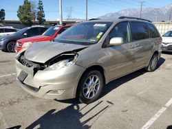 Salvage cars for sale at Rancho Cucamonga, CA auction: 2006 Toyota Sienna XLE