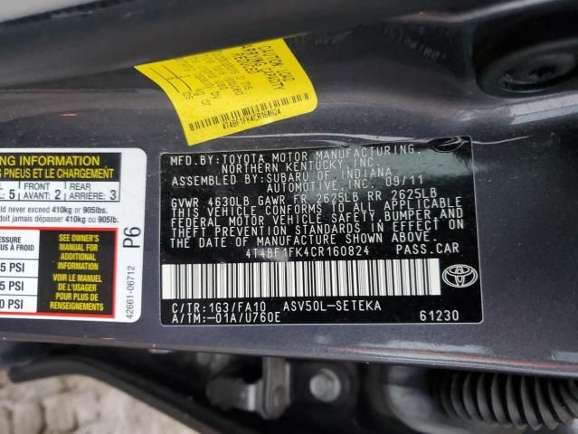 2012 Toyota Camry Base