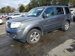 Honda salvage cars for sale: 2013 Honda Pilot EXL