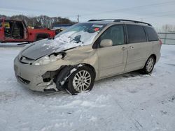 Salvage cars for sale at Ham Lake, MN auction: 2008 Toyota Sienna XLE