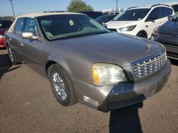 Cadillac Vehiculos salvage en venta: 2004 Cadillac Deville