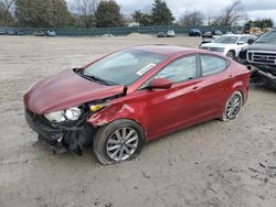 Salvage cars for sale at Madisonville, TN auction: 2014 Hyundai Elantra SE