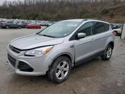 Salvage cars for sale at Hurricane, WV auction: 2016 Ford Escape SE