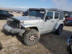 Salvage cars for sale at Magna, UT auction: 2008 Jeep Wrangler Unlimited Sahara