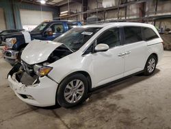 2016 Honda Odyssey EXL en venta en Eldridge, IA