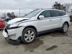 Salvage cars for sale at Moraine, OH auction: 2017 Chevrolet Traverse LT