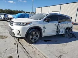 Toyota Vehiculos salvage en venta: 2017 Toyota Highlander Limited