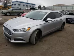 Salvage cars for sale at Albuquerque, NM auction: 2014 Ford Fusion S