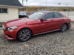 Salvage cars for sale at Northfield, OH auction: 2016 Mercedes-Benz C 300 4matic