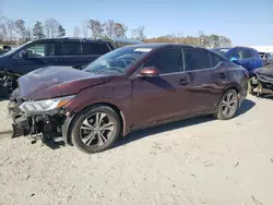 2020 Nissan Sentra SV en venta en Spartanburg, SC