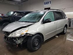 Salvage cars for sale at Elgin, IL auction: 2007 Toyota Sienna CE