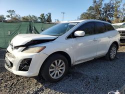 Salvage cars for sale at Riverview, FL auction: 2011 Mazda CX-7