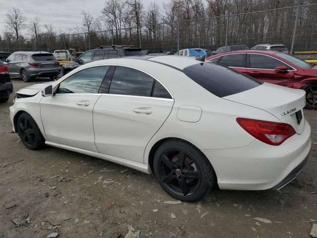 2018 Mercedes-Benz CLA 250