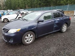 Toyota salvage cars for sale: 2011 Toyota Corolla Base