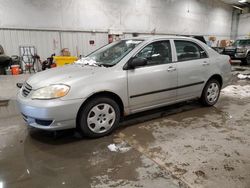 Salvage cars for sale at Milwaukee, WI auction: 2003 Toyota Corolla CE