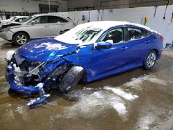 Honda salvage cars for sale: 2018 Honda Civic LX