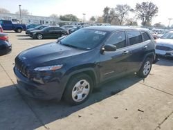 Jeep salvage cars for sale: 2016 Jeep Cherokee Sport