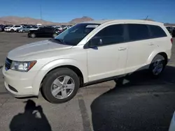 Vehiculos salvage en venta de Copart North Las Vegas, NV: 2013 Dodge Journey SE