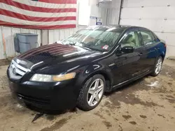 Salvage cars for sale at Lyman, ME auction: 2004 Acura TL