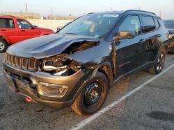 Jeep salvage cars for sale: 2018 Jeep Compass Trailhawk