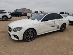 Mercedes-Benz e-Class salvage cars for sale: 2018 Mercedes-Benz E 43 4matic AMG