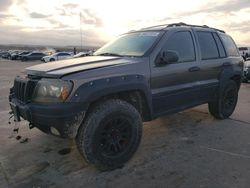 Salvage cars for sale at Grand Prairie, TX auction: 2000 Jeep Grand Cherokee Laredo