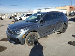 Salvage cars for sale at Anthony, TX auction: 2024 Volkswagen Tiguan SE R-LINE Black