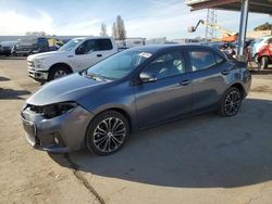 Salvage cars for sale at Hayward, CA auction: 2016 Toyota Corolla L