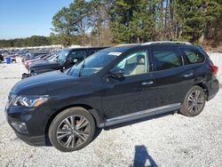 Salvage cars for sale at Fairburn, GA auction: 2020 Nissan Pathfinder Platinum