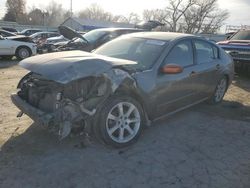 Salvage cars for sale at Wichita, KS auction: 2008 Nissan Maxima SE