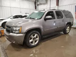 Salvage cars for sale at Franklin, WI auction: 2011 Chevrolet Suburban K1500 LT