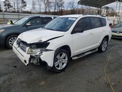 Salvage cars for sale at Spartanburg, SC auction: 2008 Toyota Rav4