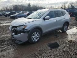 Salvage cars for sale at Chalfont, PA auction: 2015 Nissan Rogue S