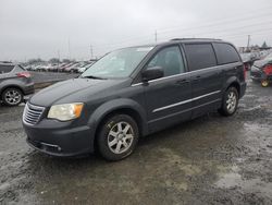 Salvage cars for sale at Eugene, OR auction: 2012 Chrysler Town & Country Touring