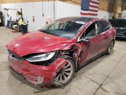 Salvage cars for sale from Copart Anchorage, AK: 2016 Tesla Model X