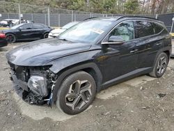 Salvage cars for sale at Waldorf, MD auction: 2022 Hyundai Tucson Limited