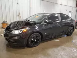 Salvage cars for sale at Franklin, WI auction: 2017 Chevrolet Cruze LT