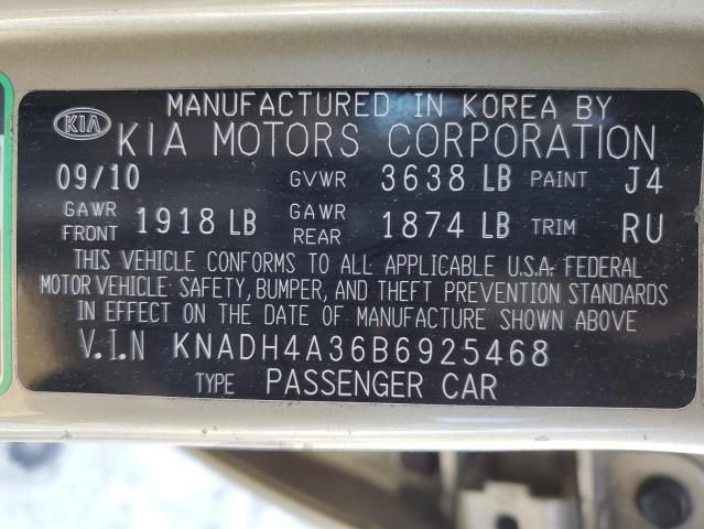 2011 KIA Rio Base