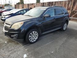 Chevrolet Equinox lt salvage cars for sale: 2011 Chevrolet Equinox LT