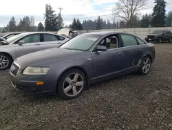 Audi a6 salvage cars for sale: 2007 Audi A6 S-LINE Quattro