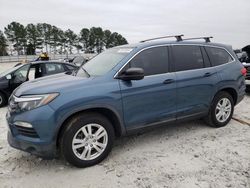 Honda salvage cars for sale: 2017 Honda Pilot LX