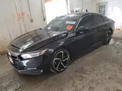 Salvage cars for sale at Madisonville, TN auction: 2018 Honda Accord Sport