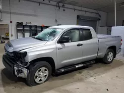 Salvage cars for sale at Candia, NH auction: 2015 Toyota Tundra Double Cab SR