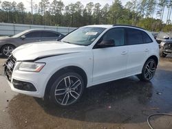 Salvage cars for sale at Harleyville, SC auction: 2017 Audi Q5 Premium Plus S-Line